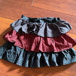 Polo Ralph Lauren Plaid Ruffle Skirt - perfect condition size 12-14 girls